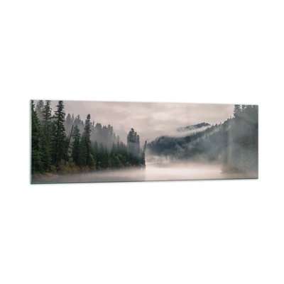 Üveg kép - Ábrándosan, ködben - 160x50 cm