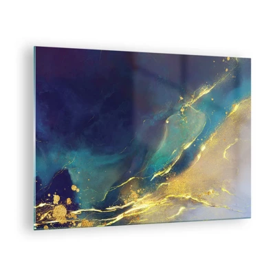 Üveg kép - Az arany lagúnaövezet - 70x50 cm