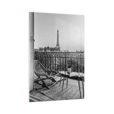Üveg kép - Párizsi délután - 80x120 cm