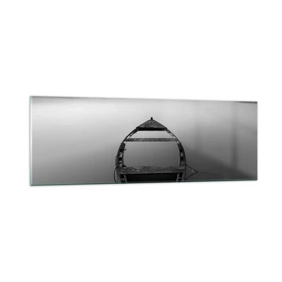 Üveg kép - Vágyódás és melankólia - 90x30 cm