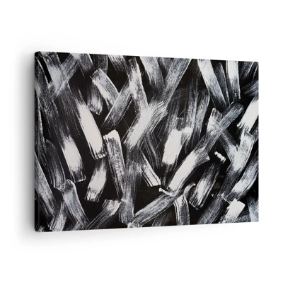 Vászonkép - Absztrakció az ipari szellemben - 70x50 cm