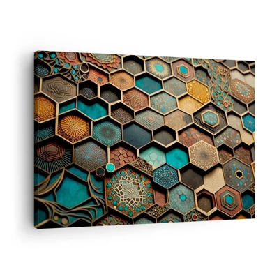 Vászonkép - Arab ornamentika - egy variáció - 70x50 cm