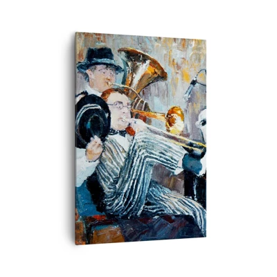 Vászonkép - Az egész jazz - 70x100 cm