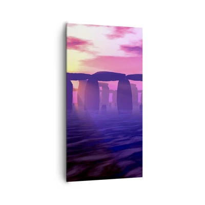 Vászonkép - Hajnali rejtély a ködben - 65x120 cm