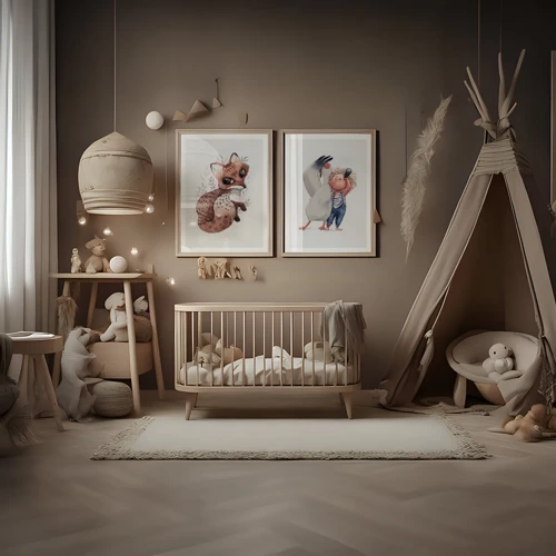 Beige kids space - Inspiráció egy gyerekszobába