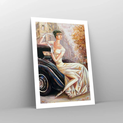 Poszter - Elegancia retro stílusban - 50x70 cm