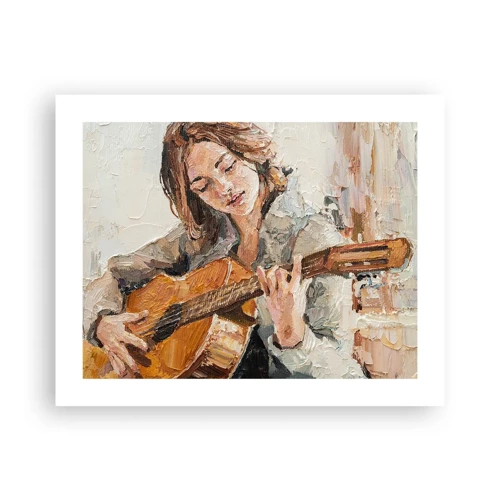 Poszter - Koncert gitárra és egy lány szívére - 50x40 cm