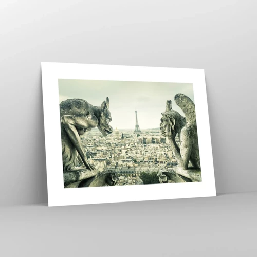 Poszter - Párizsi csevegés - 40x30 cm