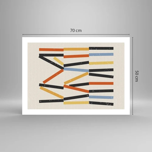 Poszter - Vízszintes kompozíció - 70x50 cm