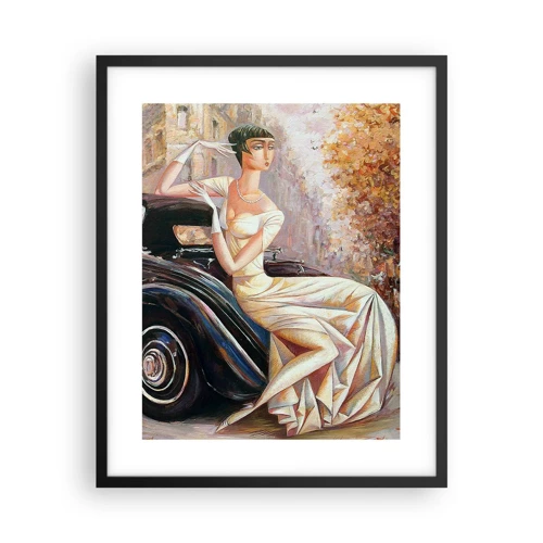 Poszter fehér keretben - Elegancia retro stílusban - 40x50 cm