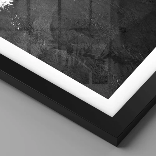 Poszter fehér keretben - Elemek: föld - 50x70 cm