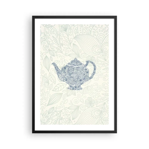 Poszter fehér keretben - Tea varázsa - 50x70 cm