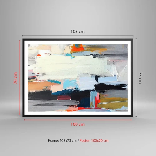 Poszter fehér keretben - Van rá módszer? - 100x70 cm