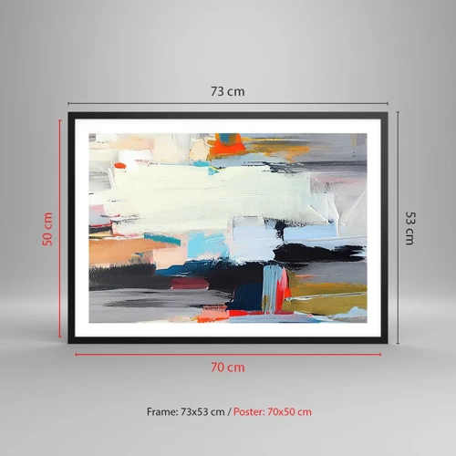 Poszter fehér keretben - Van rá módszer? - 70x50 cm