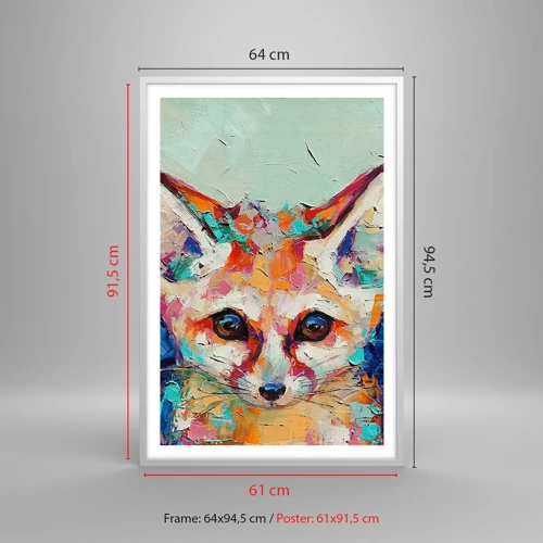 Poszter fekete keretben - Készen álltok rám? - 61x91 cm