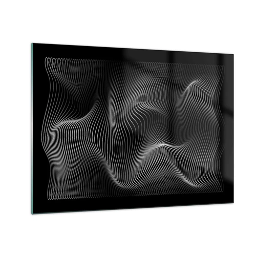Üveg kép - A fény tánca a térben - 70x50 cm