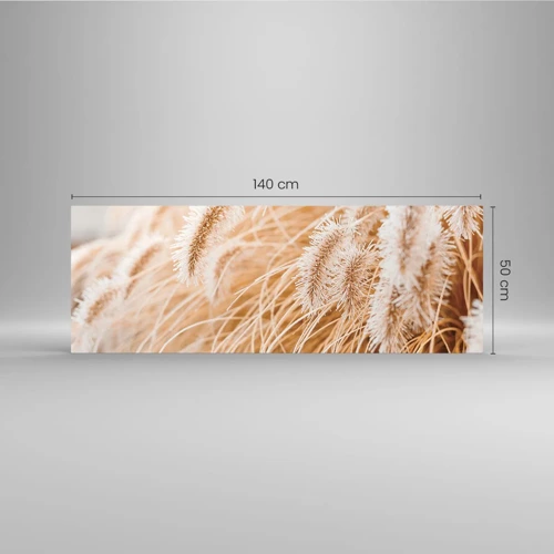 Üveg kép - A fű arany susogása - 140x50 cm