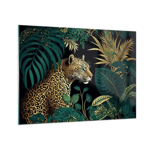 Üveg kép - A házigazda a dzsungelben - 70x50 cm