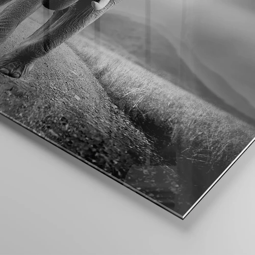 Üveg kép - A házigazda üdvözli - 30x30 cm