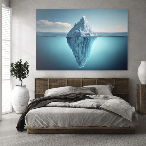 Üveg kép - A jégkirálynő - 70x50 cm