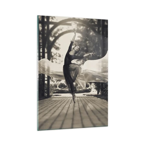 Üveg kép - A kerti szellem tánca - 80x120 cm