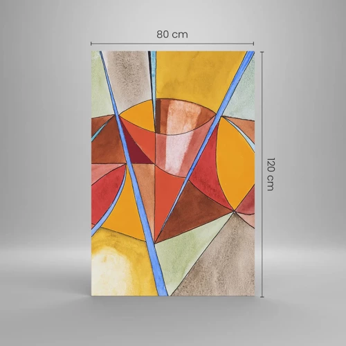 Üveg kép - A körhinta, az álomkörhinta - 80x120 cm
