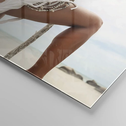 Üveg kép - A nap papnője - 70x70 cm