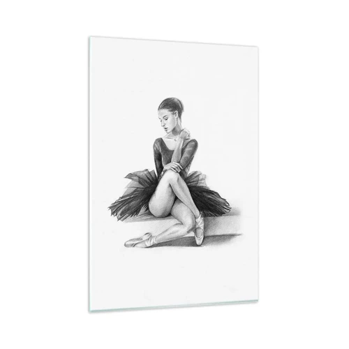 Üveg kép - A tánccal elvarázsolva - 80x120 cm