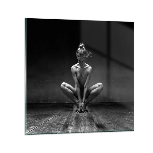 Üveg kép - A táncenergia koncentrációja - 40x40 cm