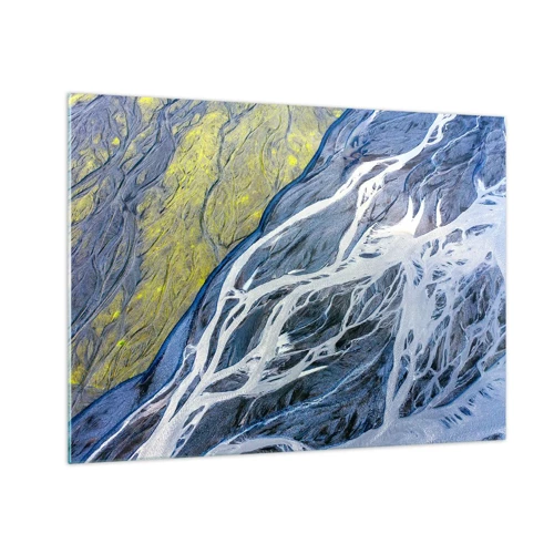 Üveg kép - A természet barlangrajzai - 70x50 cm