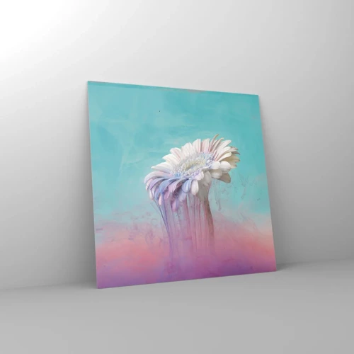 Üveg kép - A virág alvilág - 40x40 cm