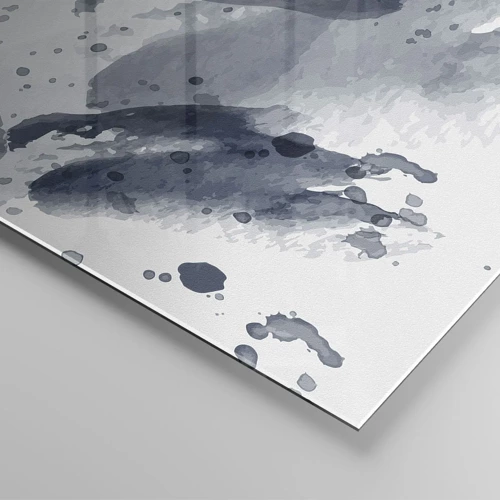 Üveg kép - A víz természetének tanulmánya  - 40x40 cm
