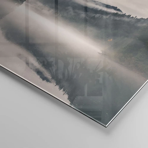 Üveg kép - Ábrándosan, ködben - 160x50 cm