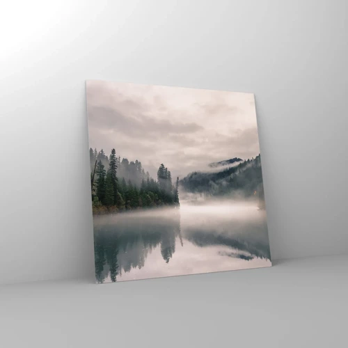 Üveg kép - Ábrándosan, ködben - 30x30 cm