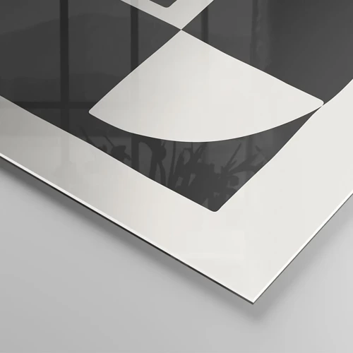 Üveg kép - Antitézis – szintézis - 120x50 cm