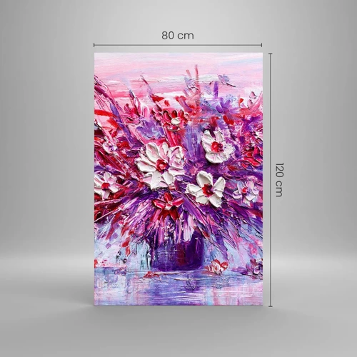 Üveg kép - Ártatlanság és szenvedély - 80x120 cm