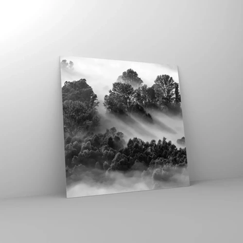 Üveg kép -  Az álomból felkelő - 30x30 cm