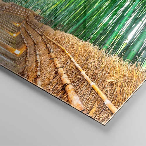 Üveg kép - Az ázsiai természet esszenciája - 100x40 cm