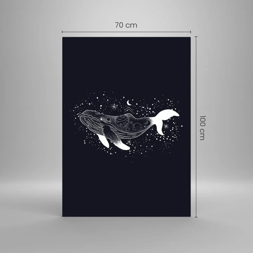Üveg kép - Az univerzum óceánjában - 70x100 cm