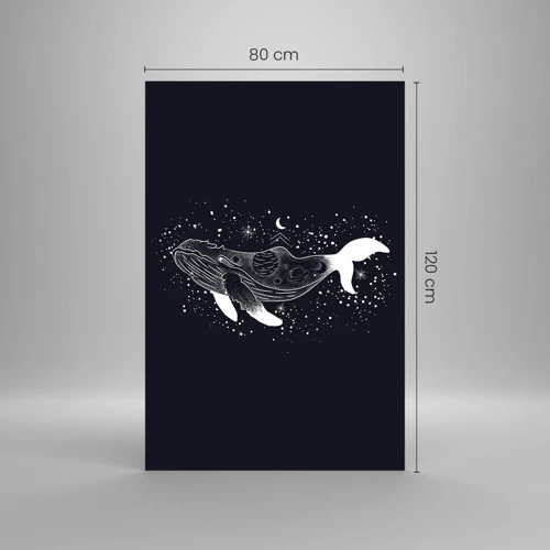 Üveg kép - Az univerzum óceánjában - 80x120 cm