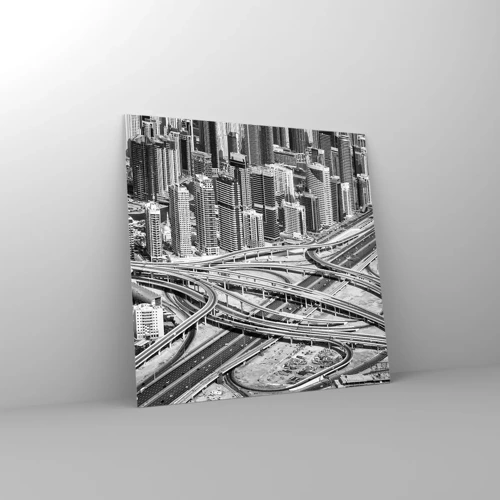 Üveg kép - Dubai – a lehetetlen város - 60x60 cm