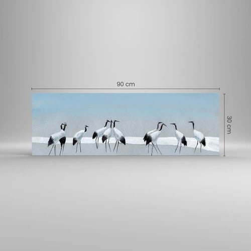 Üveg kép - Egy forró nap után - 90x30 cm