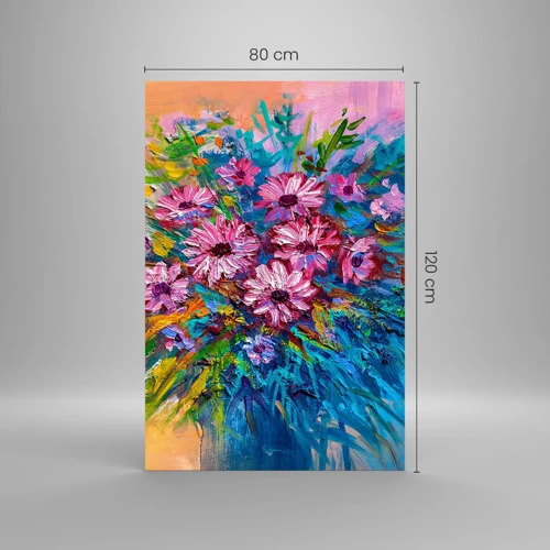 Üveg kép - Életenergia - 80x120 cm