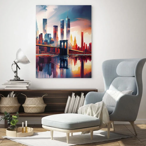 Üveg kép - Fenomenális New York - 50x70 cm