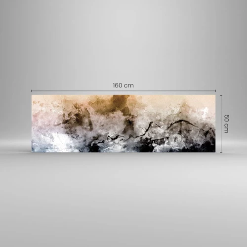 Üveg kép - Ködfelhőbe fulladt - 160x50 cm