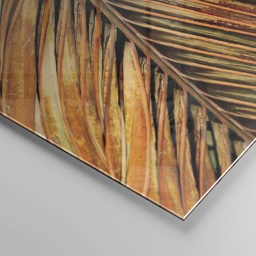 Üveg kép - Kókusz aranya - 140x50 cm