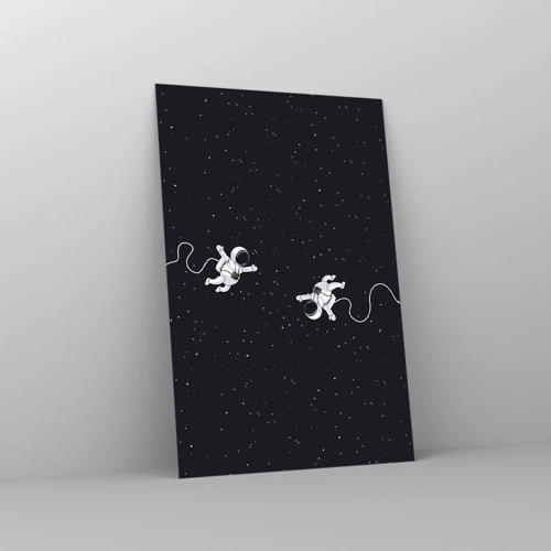 Üveg kép - Kozmikus tánc - 80x120 cm