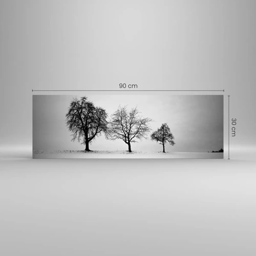 Üveg kép - Miről álmodoznak? - 90x30 cm