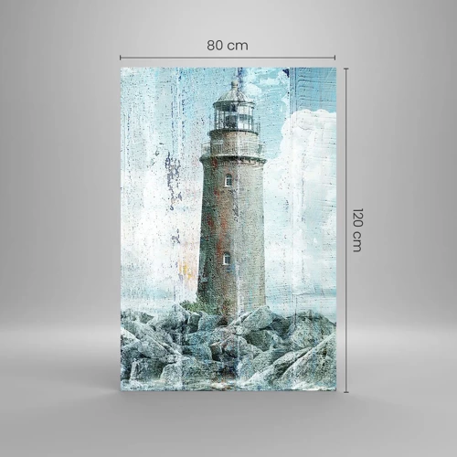 Üveg kép - Régi fán - 80x120 cm
