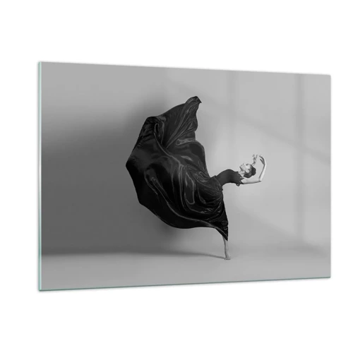 Üveg kép - Szárnyas zene - 120x80 cm